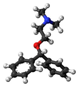 Diphenhydramine Structure