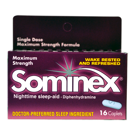 Diphenhydramine (Sominex)
