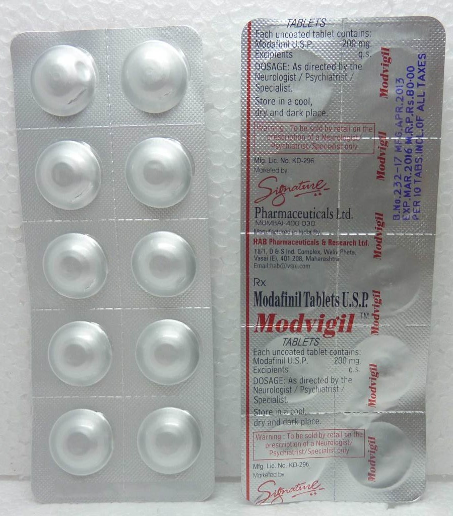 Modafinil kaiser cost