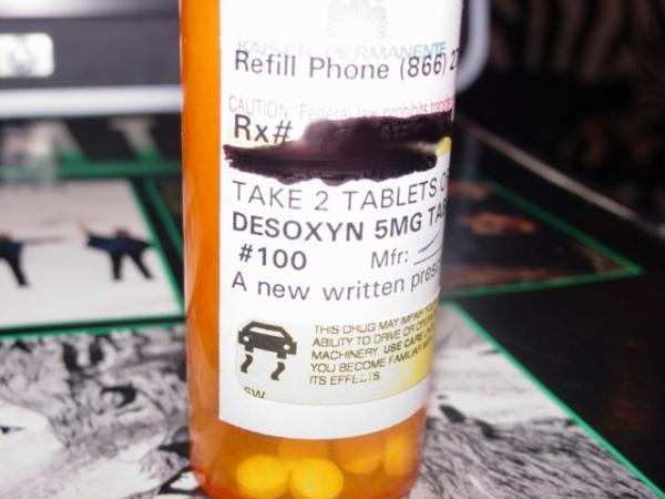Methamphetamine (Desoxyn)