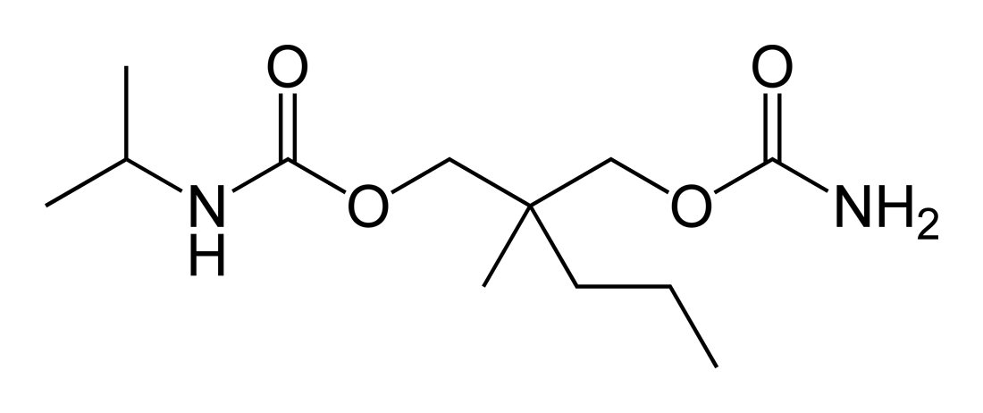 Carisoprodol Structure